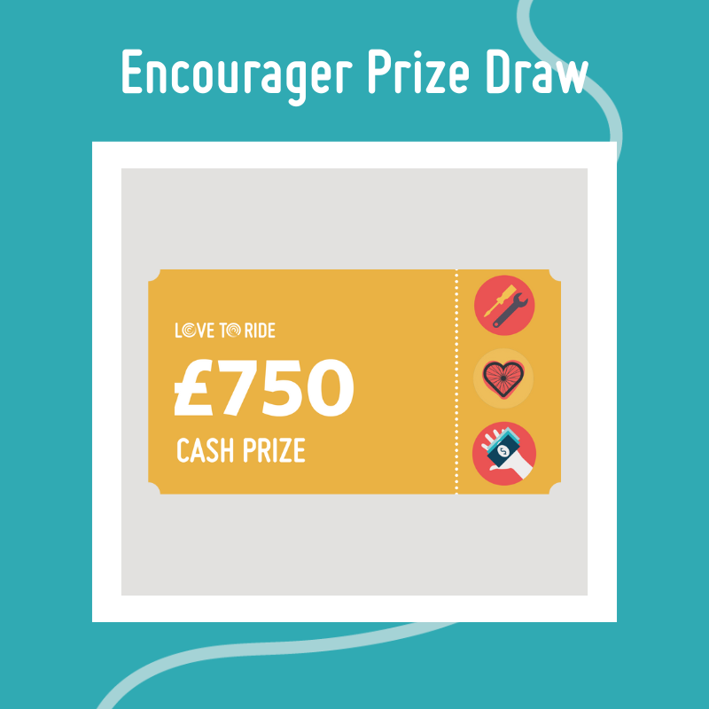 Graphic illustration of a gift card with £750 value Graphic illustration of a gift card with £750 value