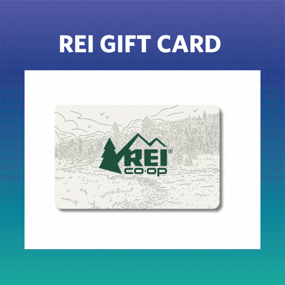 Image of a REI Gift Card. 