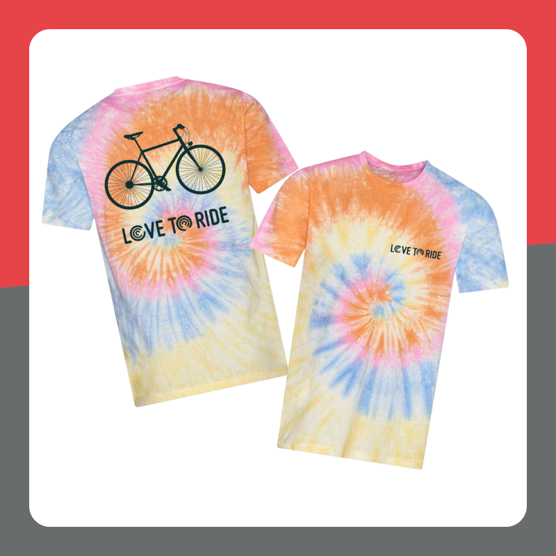 placeholder for tie dye love to ride limited edition biketober t-shirt