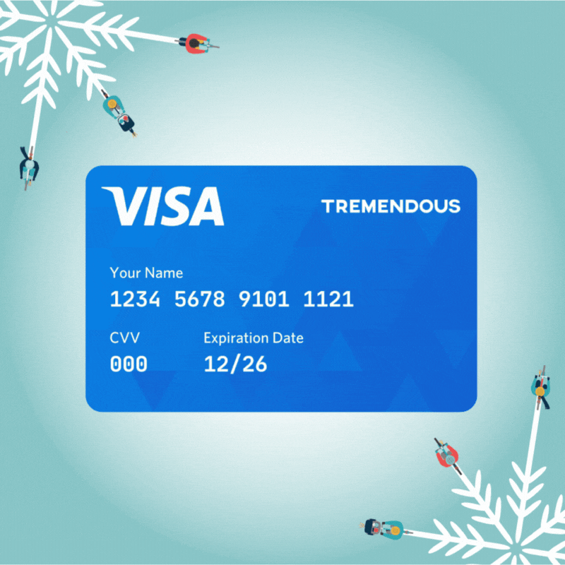 Animated image of prizes which is limited edition tee shirt