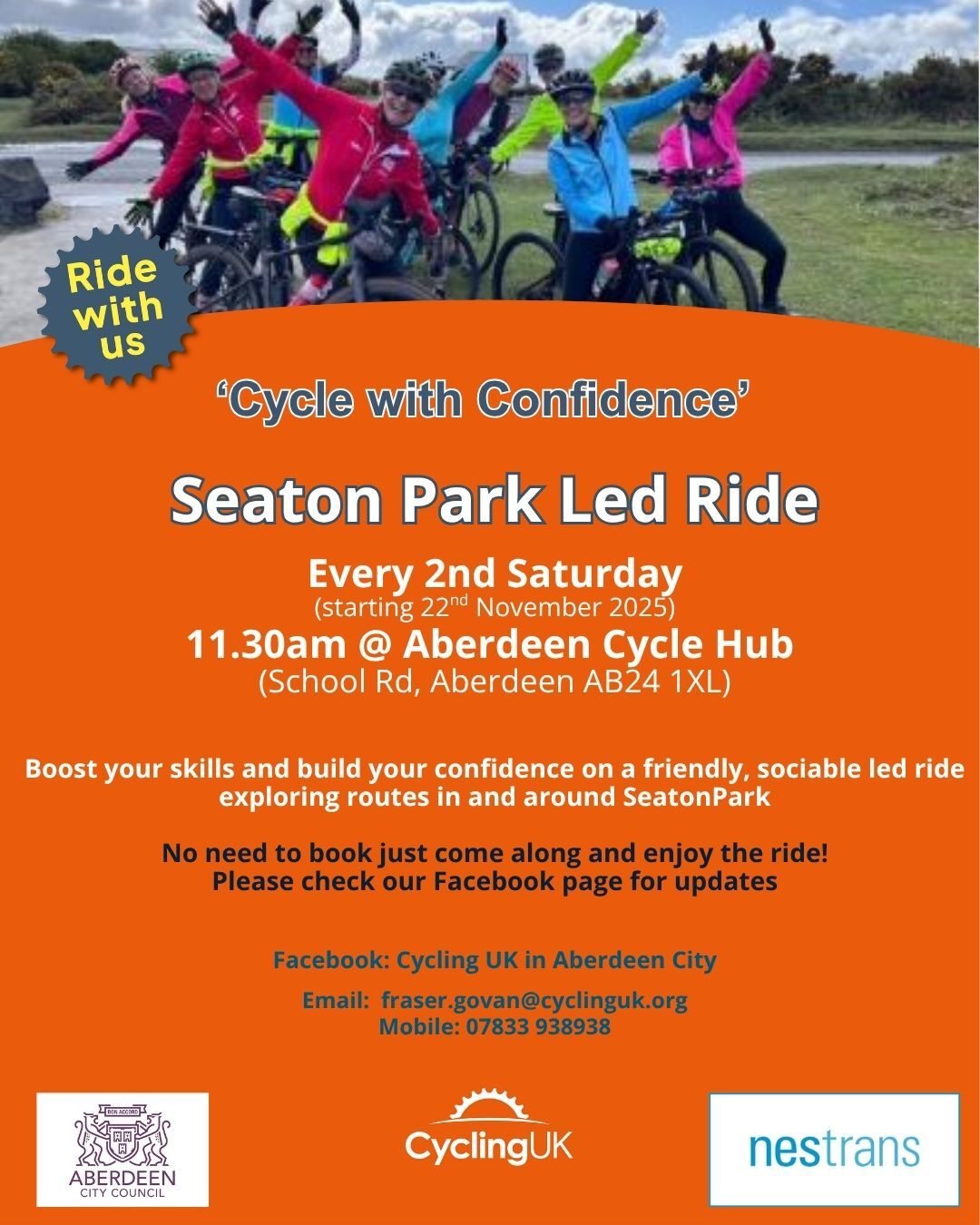 Seaton park led ride Seaton park led ride