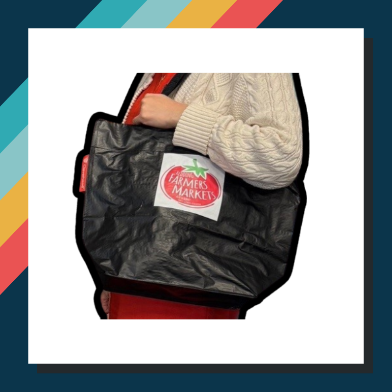 Image of the Farmers Market Bike Bag