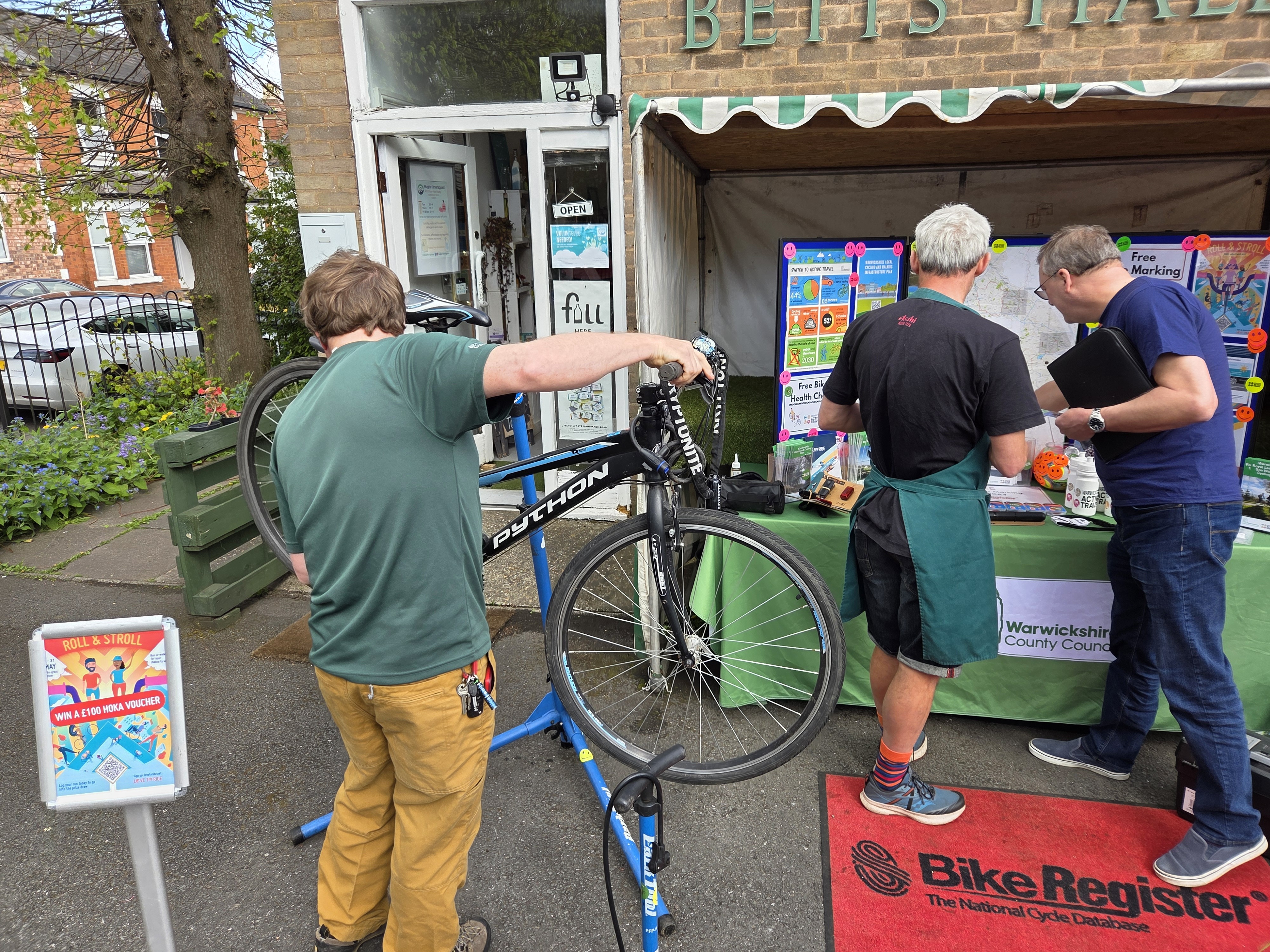 Rugby Repair Cafe, April 2026