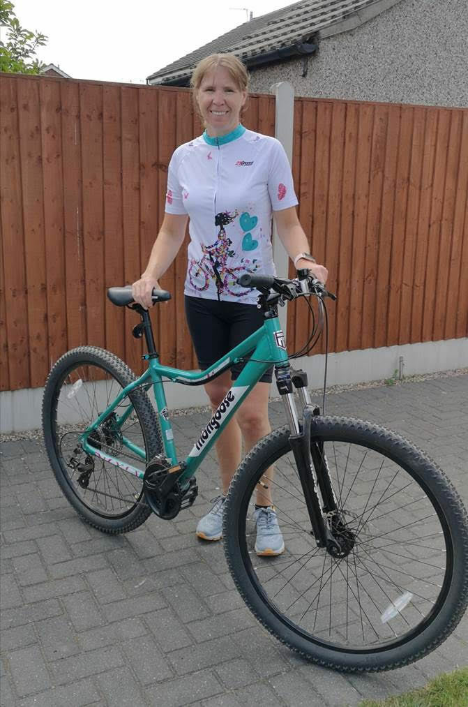 Back on two wheels (after some convincing!)
