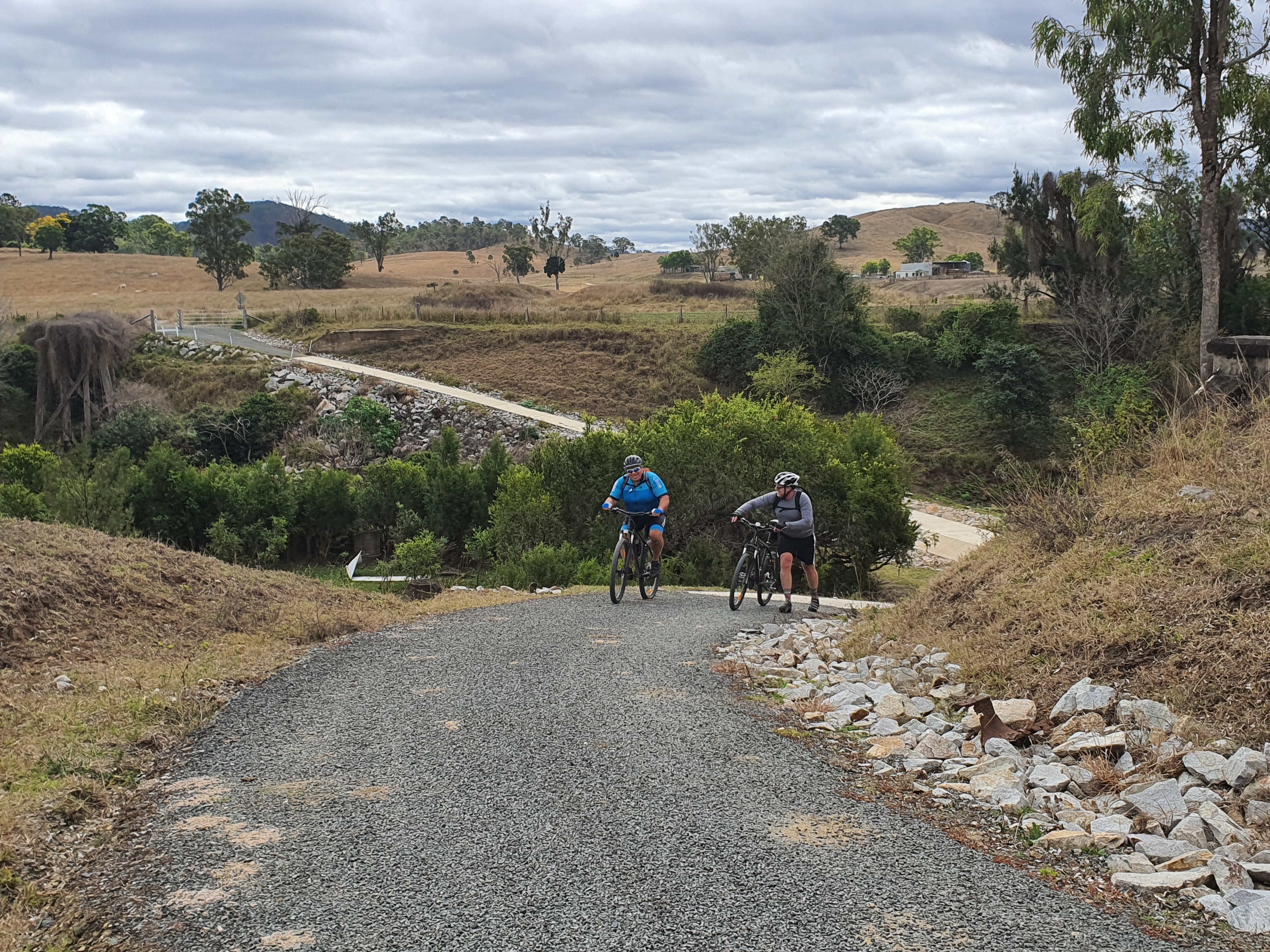 Brisbane Valley Rail Trail ride 01/08/2020