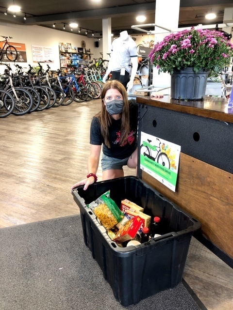 #BikeFoodDrive