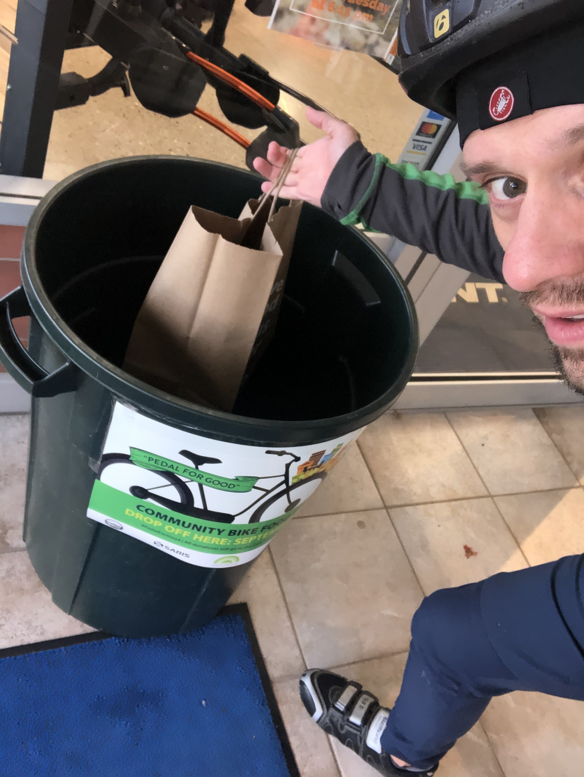 Slow Roll Cycle Food Donation