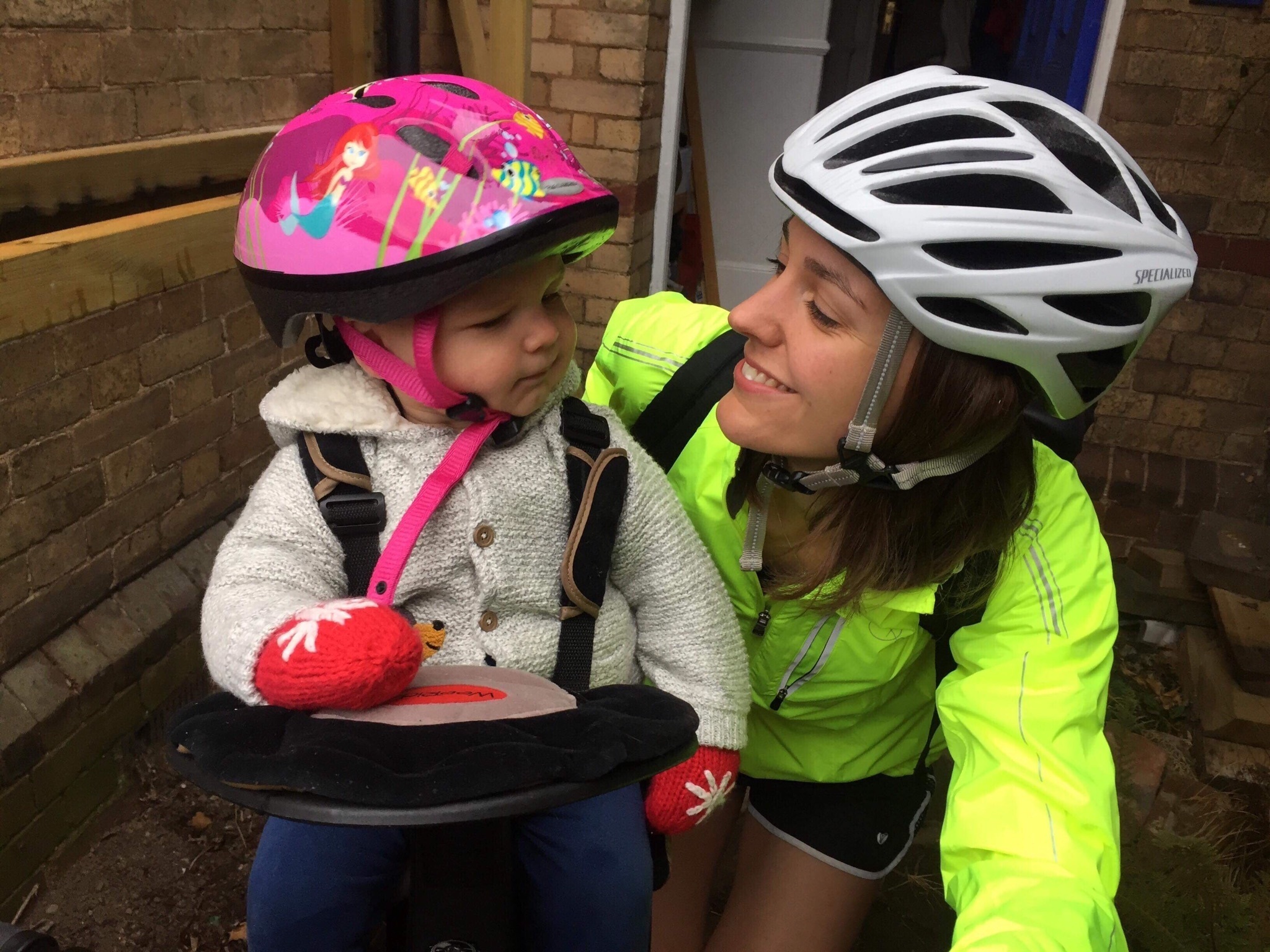 Toddler in tow