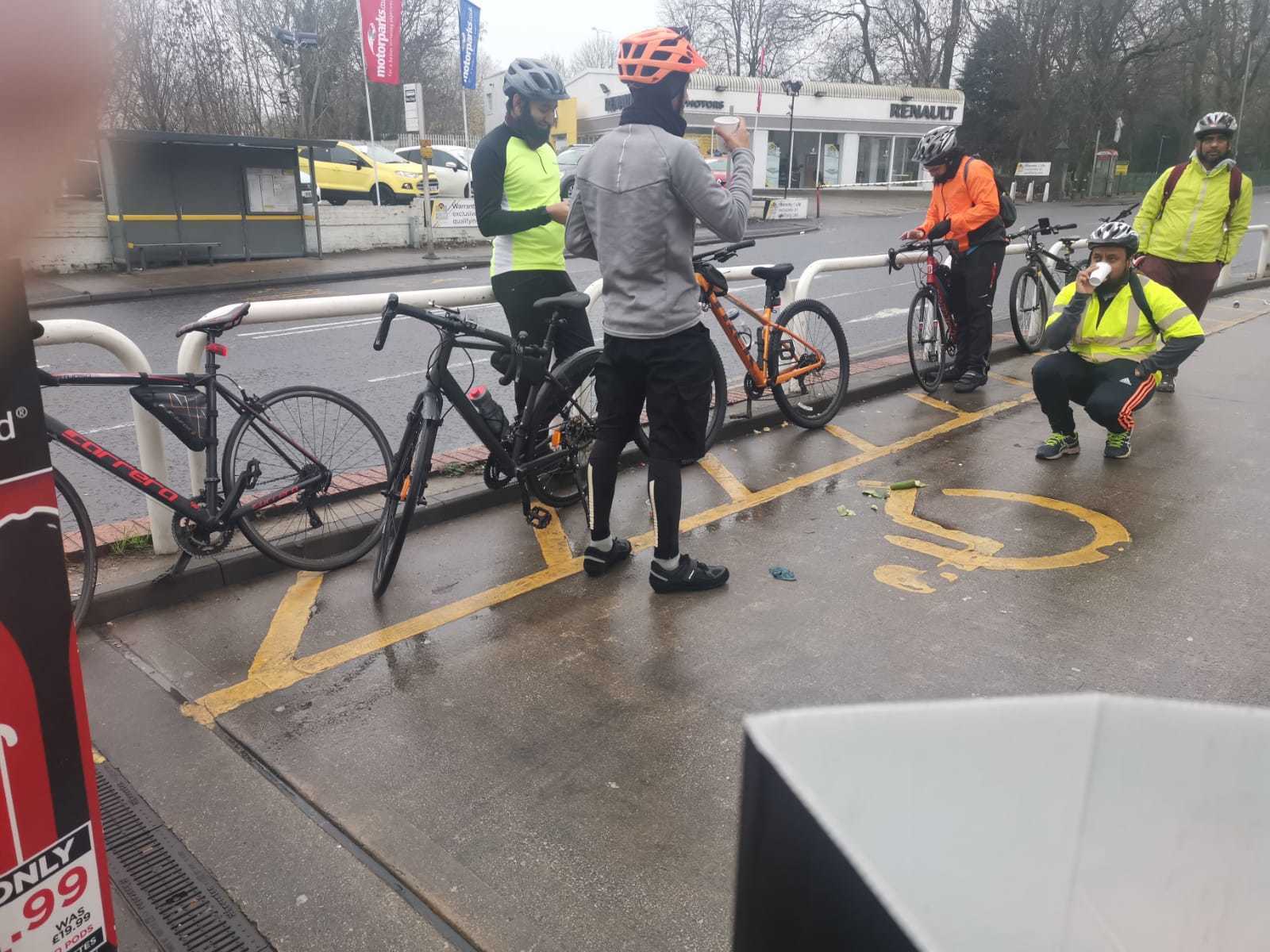 Me and the lads