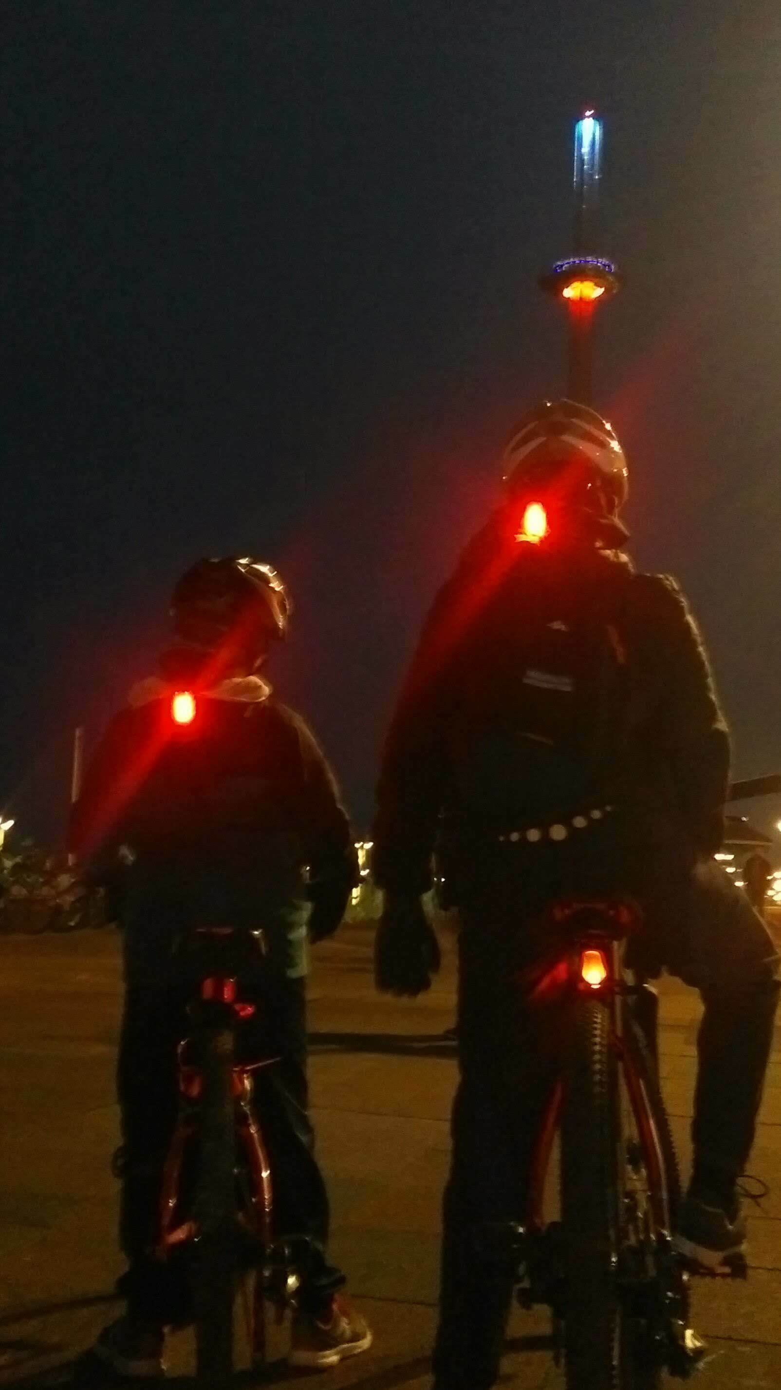 Matching lights #LightTheNight