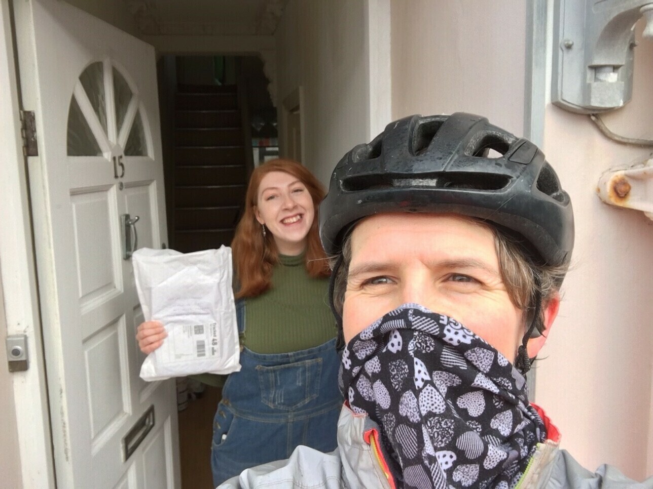 Collecting evidence - by bike