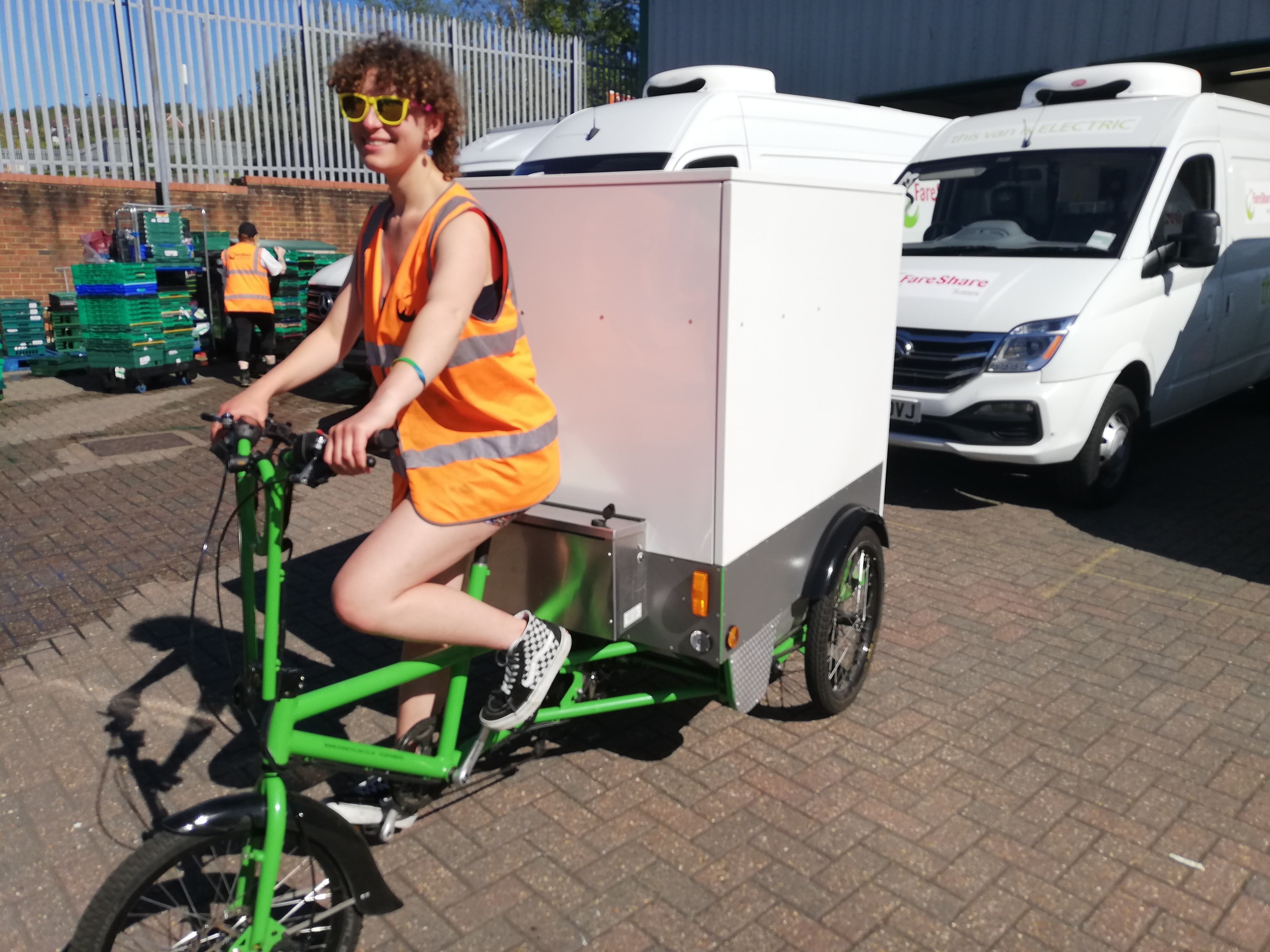 Riding for work