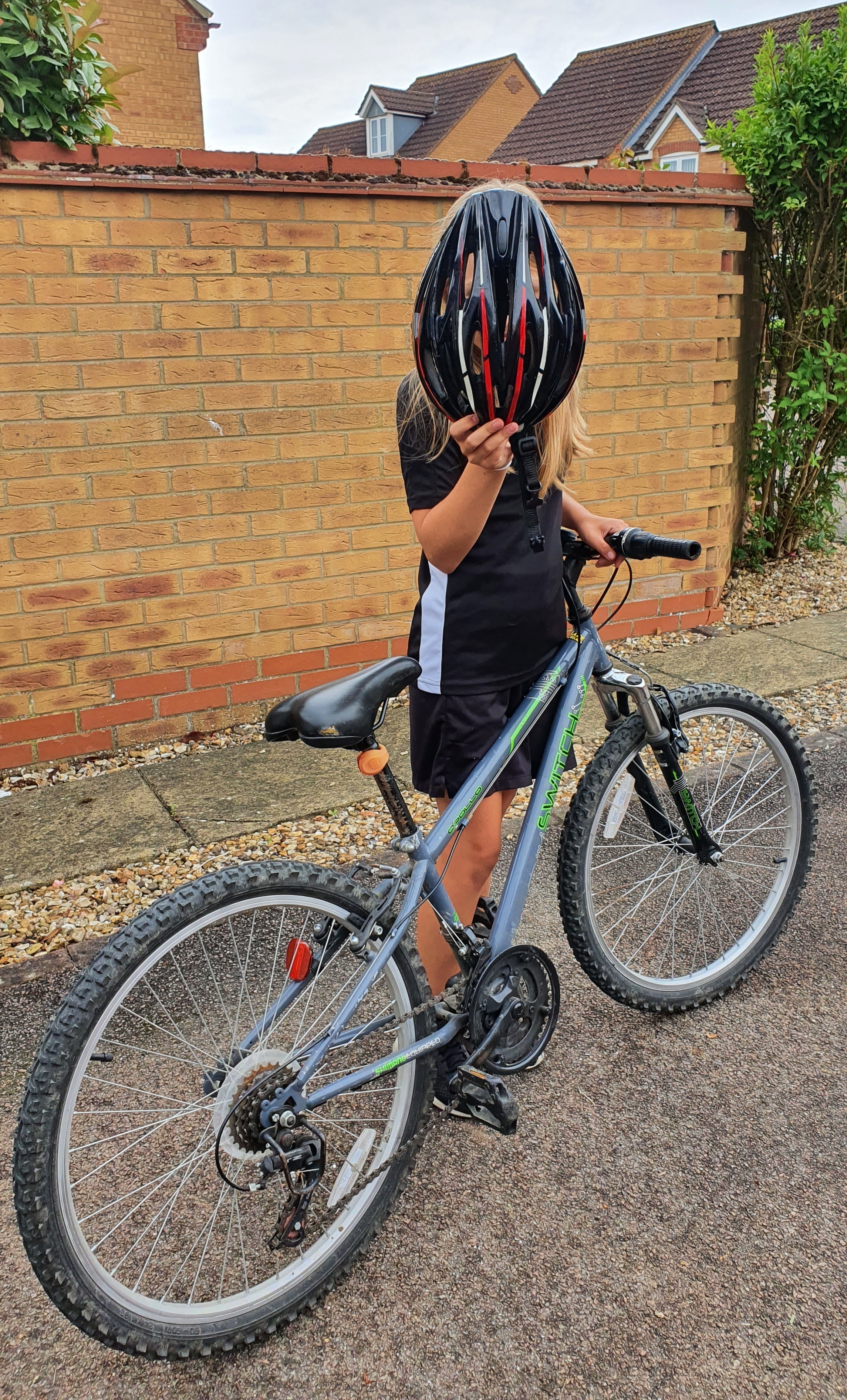 Image for story Riding to School.