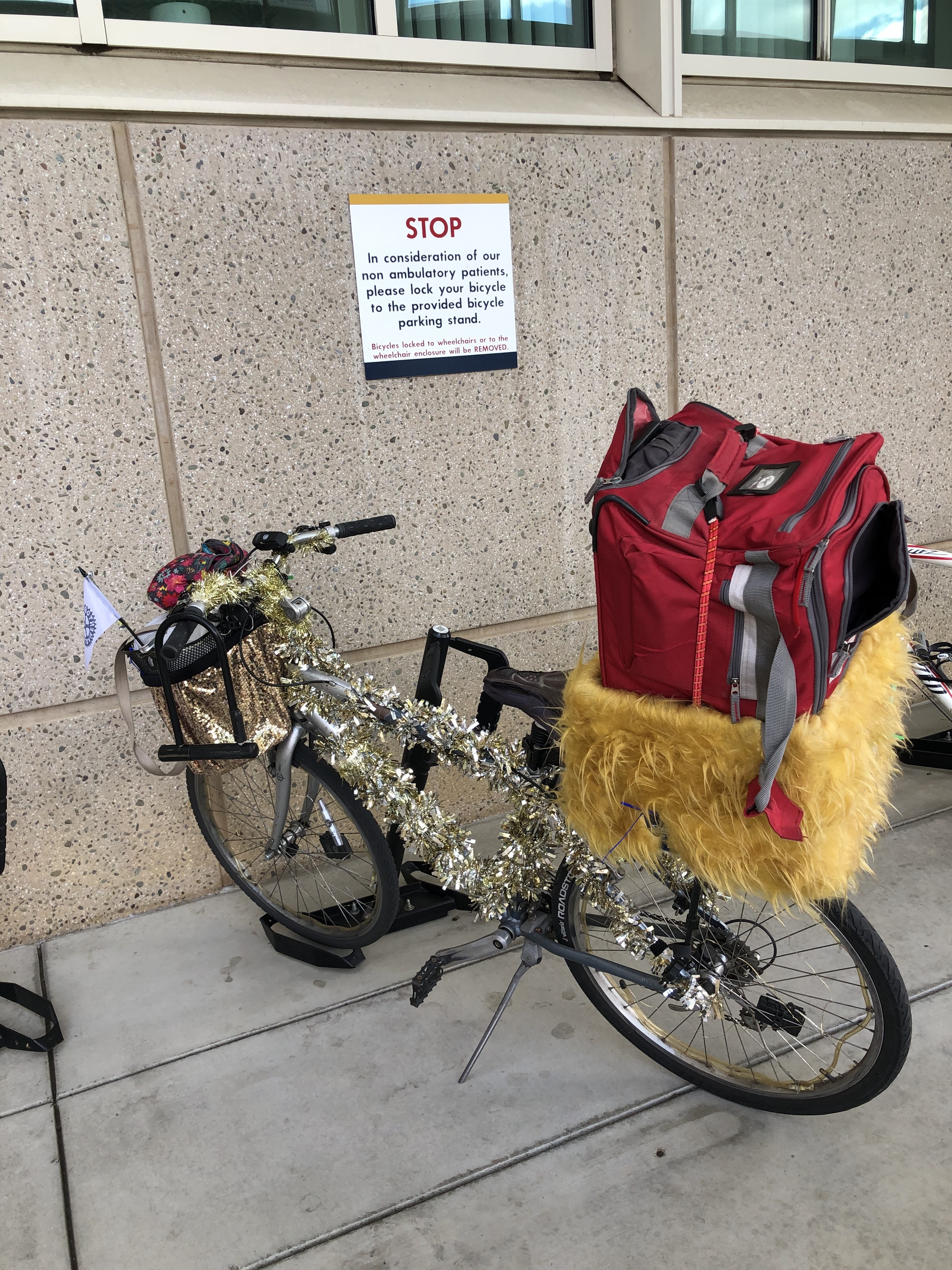 Image for story Salty about paying hospital visitor parking