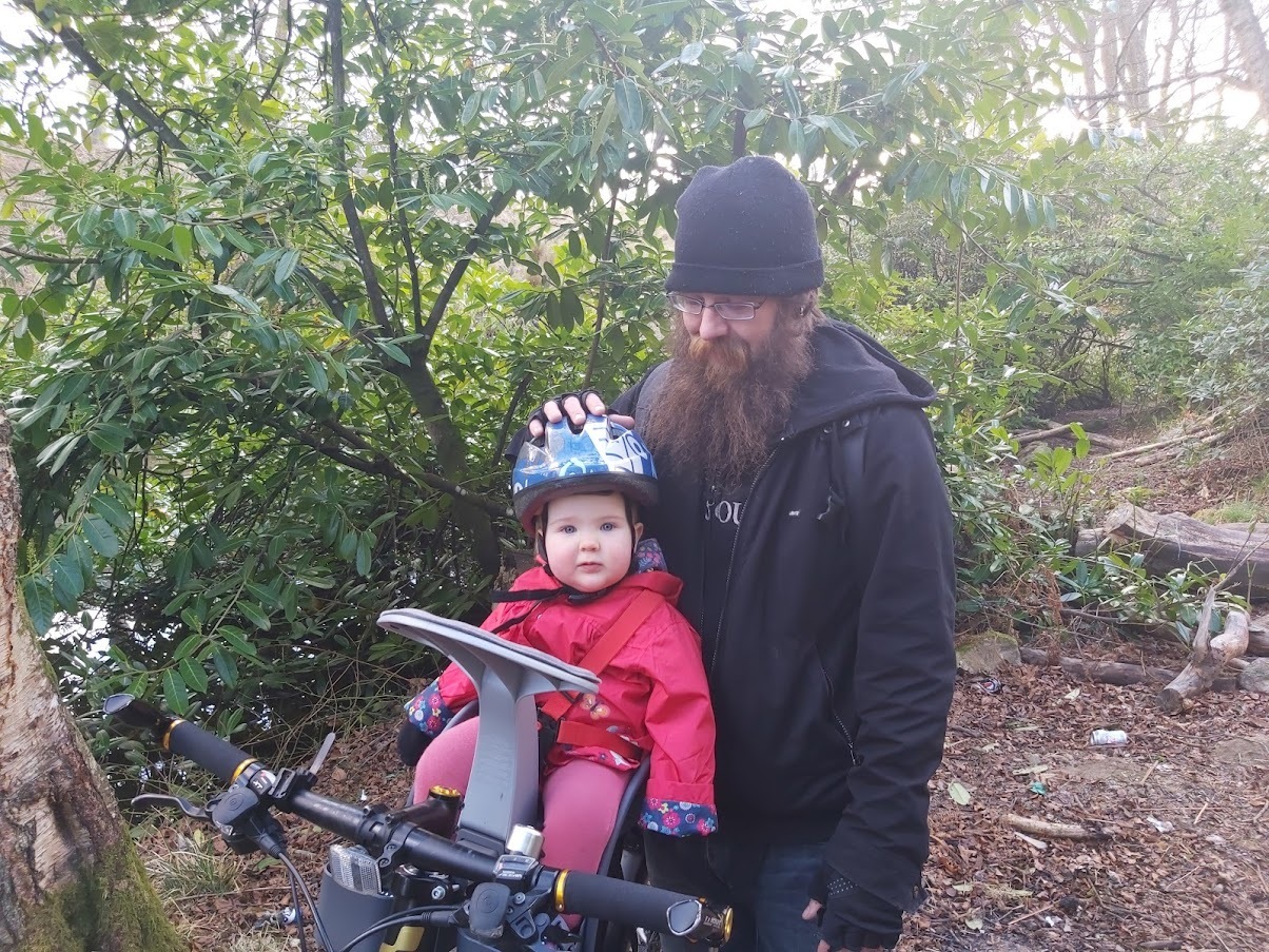 Image for story Biking with my Daughter