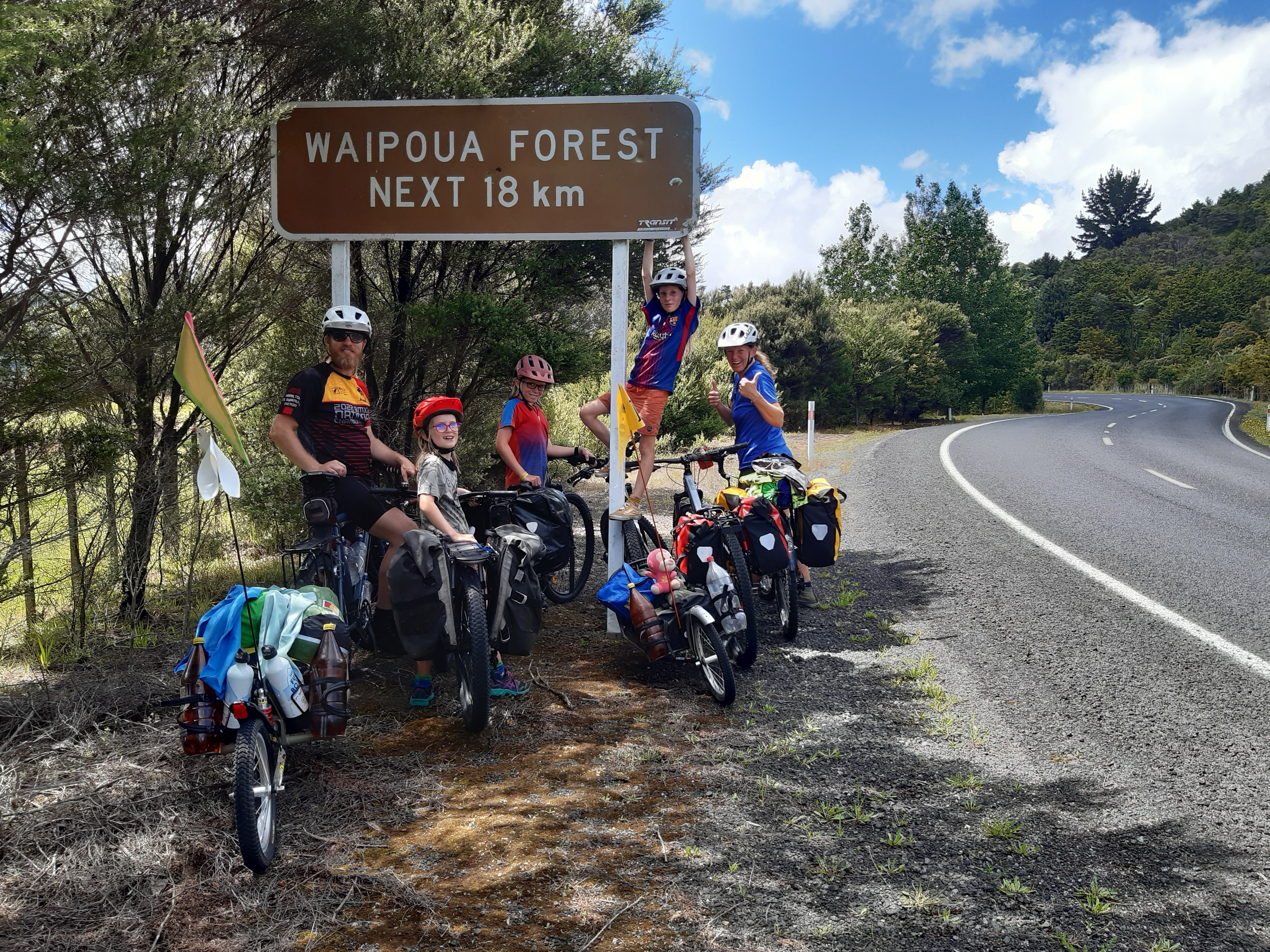 Image for story A family ride from Cape Reinga to Hamilton