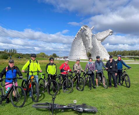 Image for story Inner Forth Bike Bus - Kelpsie to Charlestown