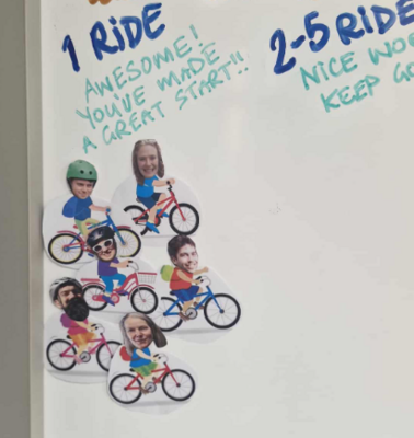 Image for story Riding across our Kitchen!