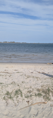 Image for story Quick stop for play in sand
