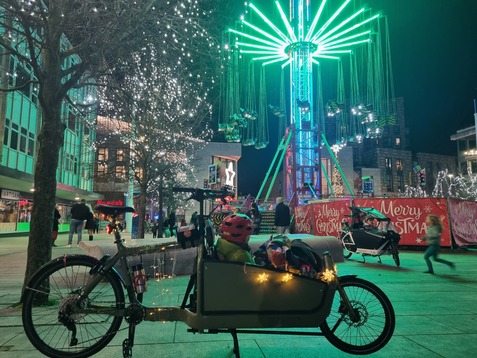 Image for story Kidical Mass Southampton Glow Ride 