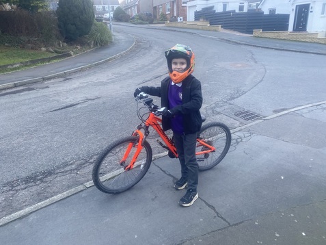 Image for story Cycling to School :)