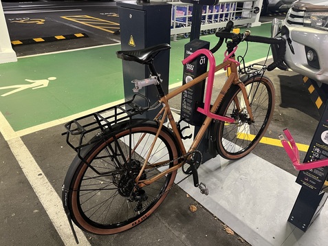 Image for story Locky Docks make riding to the airport possible