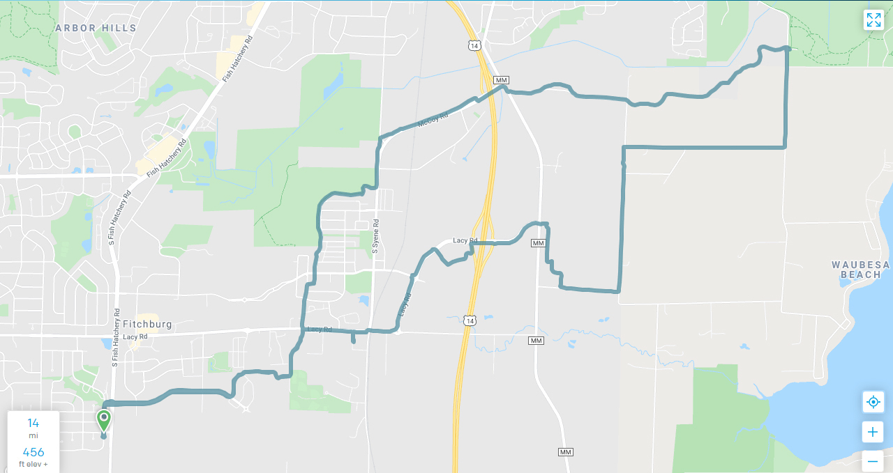 Lake Farm loop