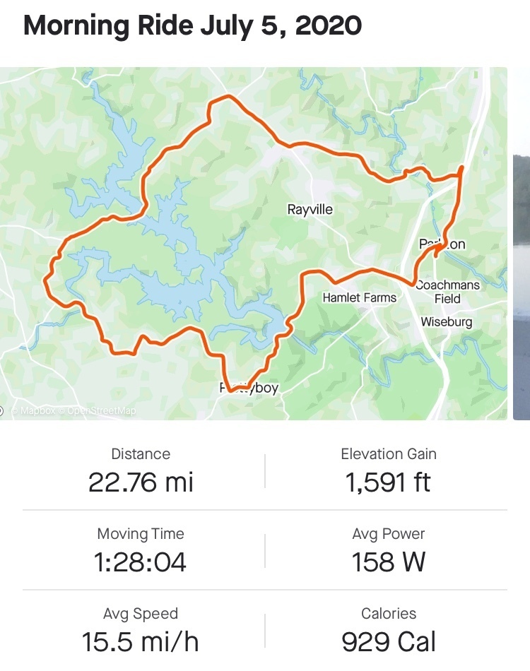 Prettyboy Reservoir Ride